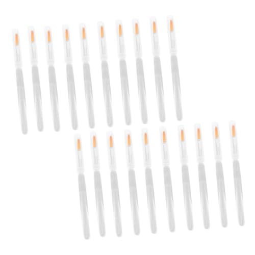 LIFKOME 20Pcs Portable Lip Brushes Disposable Lipstick Applicators for Travel Makeup Parties present for Friends Lovers Durable Easy to Use