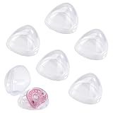 Yesaler Baby Schnuller Box Transparent Schnullerbox Tragbare Staubdicht Schnuller Aufbewahrung Box 6 Stück für Baby Zuhause Reisen