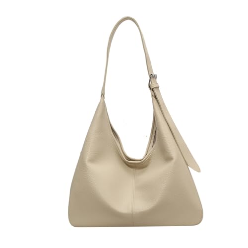 Grand sac à bandoulière en polyuréthane pour femme au design élégant et spacieux