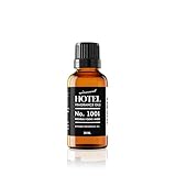 abre este glorioso aroma de hotel. Un potente corazón pronto se pliega con clavo de fuego, sándalo cremoso y pachulí oscuro, sensual e intoxicante. El aroma se completa con un secado con elegante vainilla, ámbar cálido y miel y almizcle erótico y apasionado.