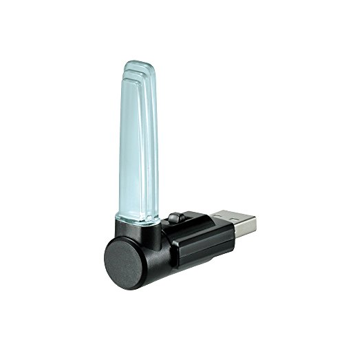 Amazon | カーメイト 車用 LED クリスタルランプ USB ブルー CZ406