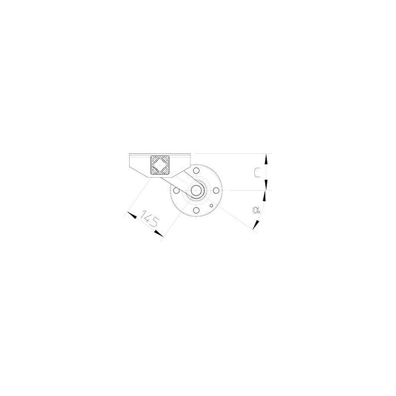 MAXTER 2 Demi-essieux Remorque à Souder 750KG 4TR 100