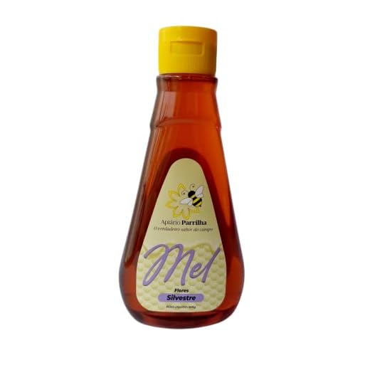 Mel Puro de Abelha Florada Silvestre 100% Natural - Bisnaga 500g