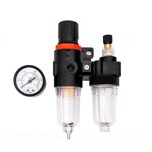 Séparateur d'huile et eau AFC2000 1/4 avec vanne de réduction de pression pour air comprimé
