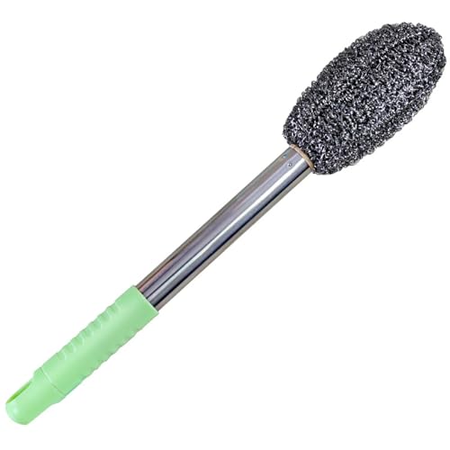 Image of UltraClean Long Handle Bottle and Jar Toilet Cleaner Brush Heavy-Duty Scrubber with Ergonomic Non-Slip Grip, Ideal for Deep Cleaning Toilets, Bottles-Jars and Hard-to-Reach Areas(Pack of 1)