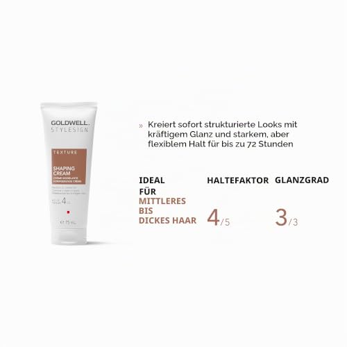 STYLESIGN TEXTURE FORMGEBENDE CRÈME ideal für mittelstarkes bis kräftiges Haar, 75ml (Packung mit 2) – Ansicht 2