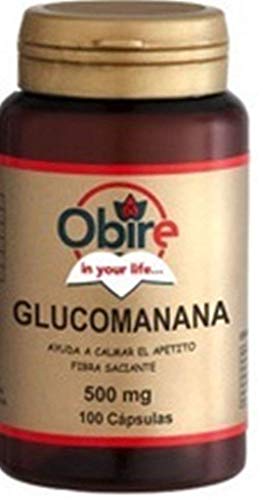 Obire Glucomannano 500 mg - 100 cápsulas multipack - mejora la absorción de azúcares (100 cápsulas)
