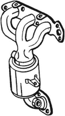 BOSAL Catalizzatore 090-202