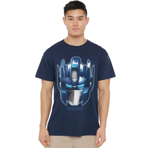 T-shirt Transformers bleu marine idéal pour vos sorties geek