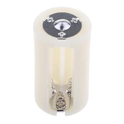 2x1.5V Parallel Battery Converters Adapter Case LR20 3 AA to D Type White| Consumer Electronics|Multipurpose Batteries & Power|Battery Converters-image-42