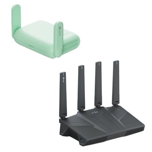 Image of GL.iNet GL-MT3600BE (Beryl 7) Portable Travel Router & GL.iNet GL-BE6500 (Flint 3e) WiFi 7 Router