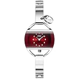 STORM TEMPTRESS CHARM RED WATCH, Quartz Movement, Heart Charm, Easilink Self Adjusting Strap, Stainless Steel, Sustainable Materials Used