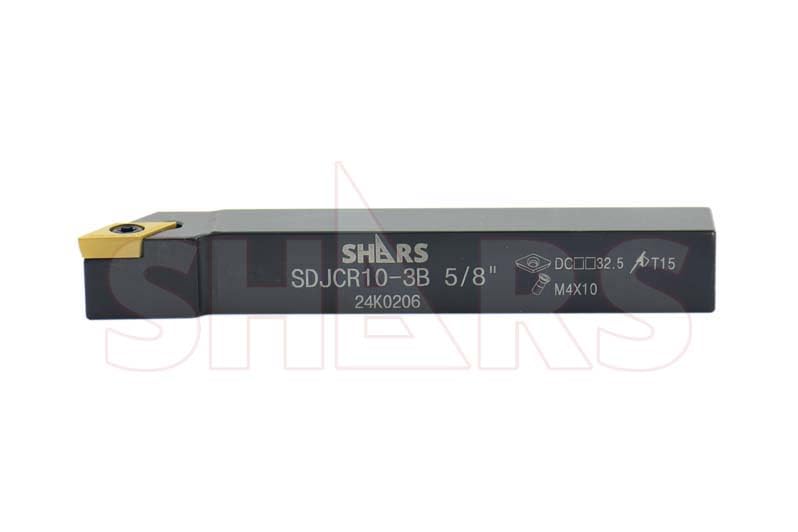 SHARS 5/8" RH SDJC Small Screw Lock Positive Insert Tool Holder DCMT 404-1835 P]