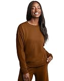 Hanes Women's Originals French Terry Sweatshirt, Lightweight Fleece Pullover Sweatshirt