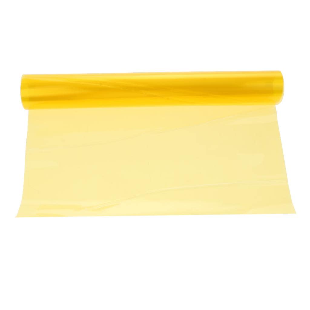 MYADDICTION Fog Light Protector Sticker Headlights Vinyl Film Glossy Yellow-image-20