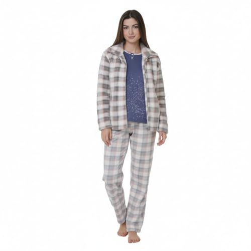 MASSANA Bata de Invierno para Mujer L756236, Polar de Poliéster,