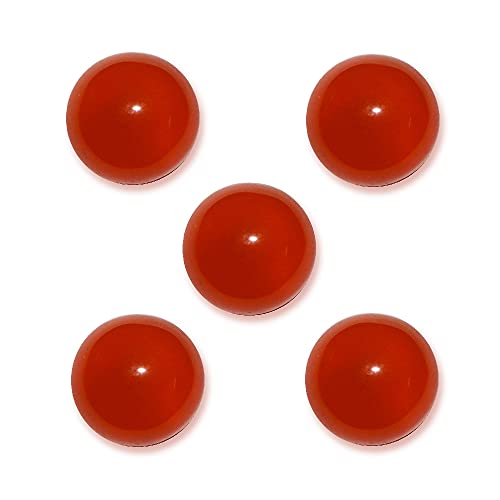 Pierre précieuse lâche en onyx rouge naturel calibré pour haute joaillerie