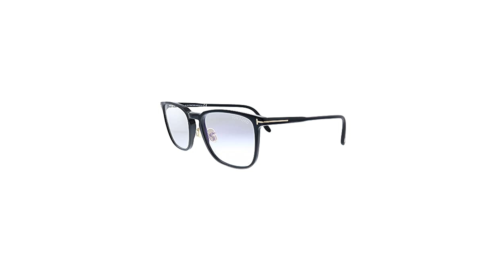 Amazon.com: Tom Ford FT 5699-B BLUE BLOCK Shiny Black 53/19