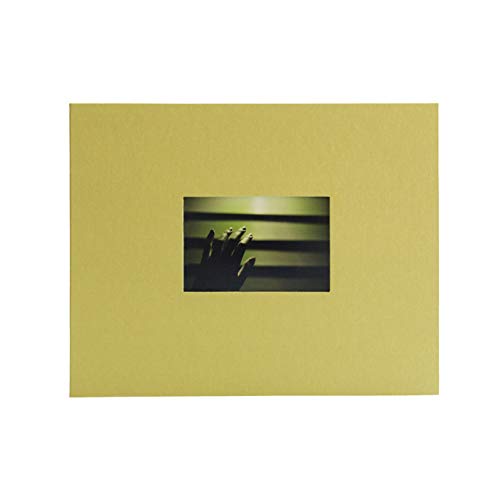 Kolo Newport Scrapbook, 11" x 14", Ideal for Wedding Albums, Baby Books, and Travel Journals, Chartreuse