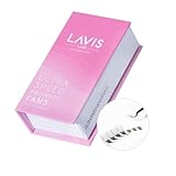 LAVISLASH Promade Fans Eyelash Extension 6D-0.07mm/10D-0.03mm with C/D Curl 8~16mm | High Quality...