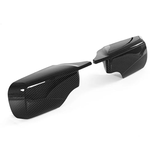 Coques rétroviseurs BMW E39 540iT 1999-2003 ABS motif fibre strié complet