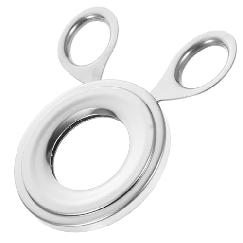 ERINGOGO ステンレス製卵トッパー ゆで卵シェルカッター 耐久 キッチン用家 レストラン対応 うずら ガチョウ卵も開ける簡単調理ツール