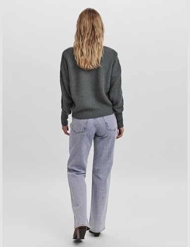 Pull Vero Moda CARDIGAN VMLEA LS V NECK CLOUD DANCER / EU - vue 6