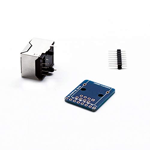 Treedix 4 Piezas Conector RJ45 8 pines y placa miniatura 6