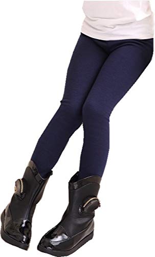 Kids Girls Velvet Leggings Thick Stretch Fleece Lined Toddler Tights Warm Toddler Full Length Pants2