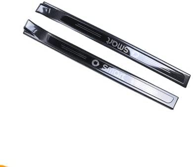 Buhb 4 Pezzi Acciaio Inossidabile Auto Battitacco