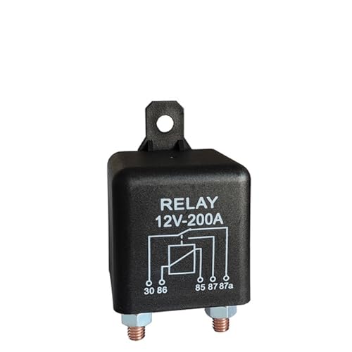 Relais 12V 200A 5 broches haute performance pour démarrage intensif auto (Lot de 3)