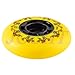 JCCHT 8-Pack 80mm, 76mm, 72mm 90A Inline Skate Wheels Indoor/Outdoor Inline Skate/Roller Skate/Hockey Blade Skating Replacement Accessories,Yellow,72mm