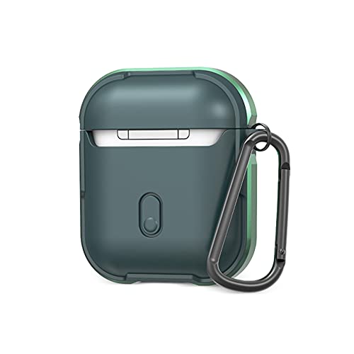WiWUDefense Armor Strong Metal Ultimate Protection Case For Airpods, Green