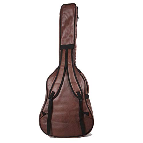 JTRHD Housse pour Guitare Sac à Guitare Acoustique en Cuir Double Sangle 10mm Sac de Guitare de 41 Pouces Parfait pour… - Les Beatles, Paul McCartney, John Lennon, RIngo Starr, George Harrison JTRHD Housse pour Guitare Sac à Guitare Acoustique en Cuir Double Sangle 10mm Sac de Guitare de 41 Pouces Parfait pour… – Image 4