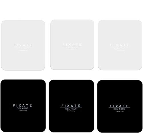 Tianhaixing Fixation de téléphone de Voiture,Lavable Sticky Fixation Patins Antidérapants pour Support de téléphone Portable pour Tableau de Bord de Voiture (Carré)- 6pcs
