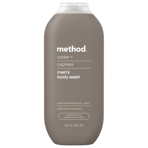 Image of method Men's Body Wash, Cedar + Cypress, 18 fl oz