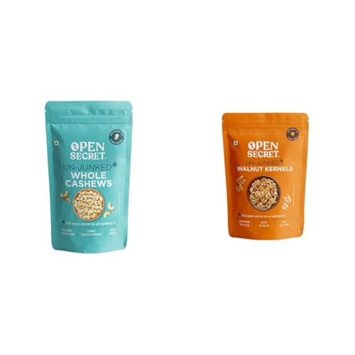Image of Open Secret Dry Fruits Combo Cashew 200g & Walnut 200g