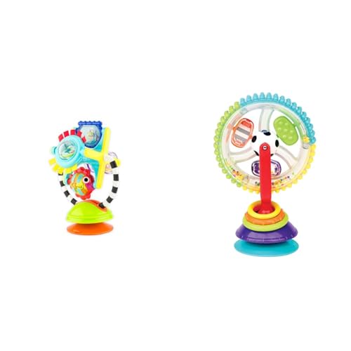 Sassy Fishy Fascination Station 2-in-1 High Chair Toy & Wonder Wheel Activity Center Bundle