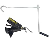 Viatools Scissor Jack Crank Handle, Thickened Steel Durable Jack Wrench for 1Ton - 3Ton Scissor Jacks (1 PC Silver)