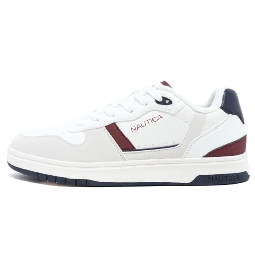 Nautica Men's Casual Lace-Up Sneakers, Stylish Oxford Walking Shoes - Lightweight, Comfortable, Versatile Everyday Footwear - Image 3