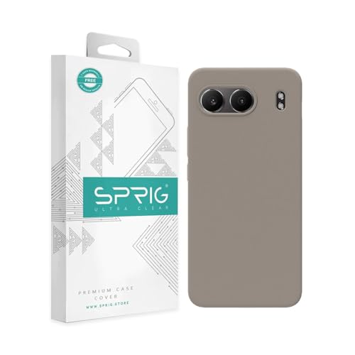 Image of SPRIG Compatible with OnePlus Nord 4 Premium SilkTone Back Cover Drop Tested Shock Proof Mobile Case for Men, Women, Boys and Girls with Camera Protection (Light Brown)