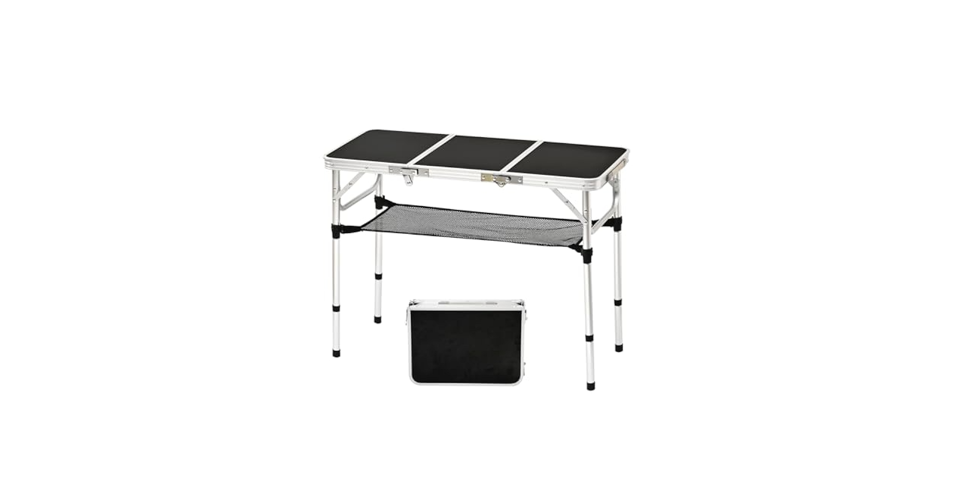 3つ折りテーブル Amazon.com: YihuiKo Tri-fold Folding Picnic Table, 3ft