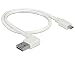 Produktbild Delock 85170 0,5 m USB A Micro B Männlich Männlich Weiß Kabel USB  Kabel USB (0,5 m, USB A, Micro B, 2.0, männlich/männlich, weiß)