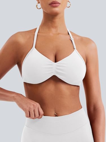 Image of VOYJOY Impact Strappy Bra Sports Bras for Women Basic Workout Gym Yoga Bra