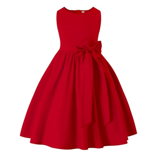 Robe sans manches idéale pour fêtes et événements 4-10 ans