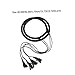 Gogogmee 2pcs Elegant Arab Head Scarf Ropes Men's Fashion Headband for Middle East Costumes