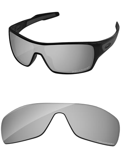 Verres Oakley Turbine Rotor OO9307 32 mm argent chrome premium