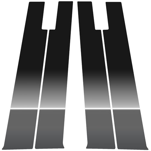 デリカD5 CV1W【A&S】最高級ブラッシュドブラックデカールピラー 8枚 Amazon | 【CV1W CV5W 後期型デリカD5 ピラーカバー 】グロスブラック