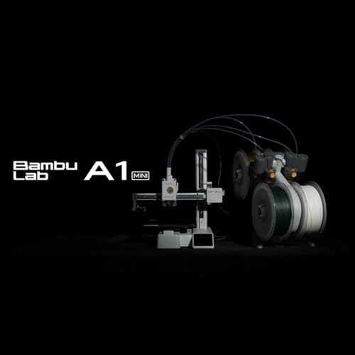 Image of Bambu Lab 3D Printer, Support Multi-Color 3D Printing, High Speed & Precision, Full-Auto Calibration & Active Flow Rate Compensation, ≤48 dB Quiet FDM 3D Printers (Bambu Lab A1 mini)