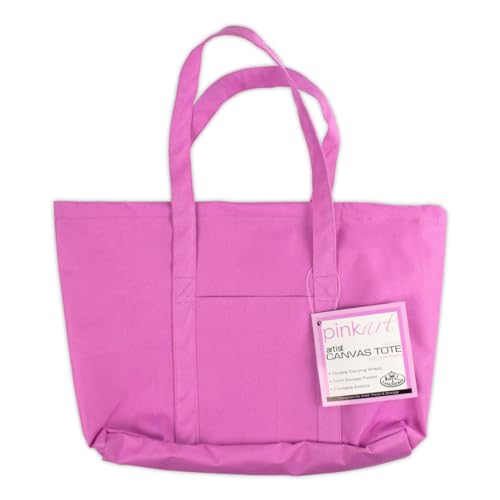 Royal & Langnickel Pink Art Canvas Tote